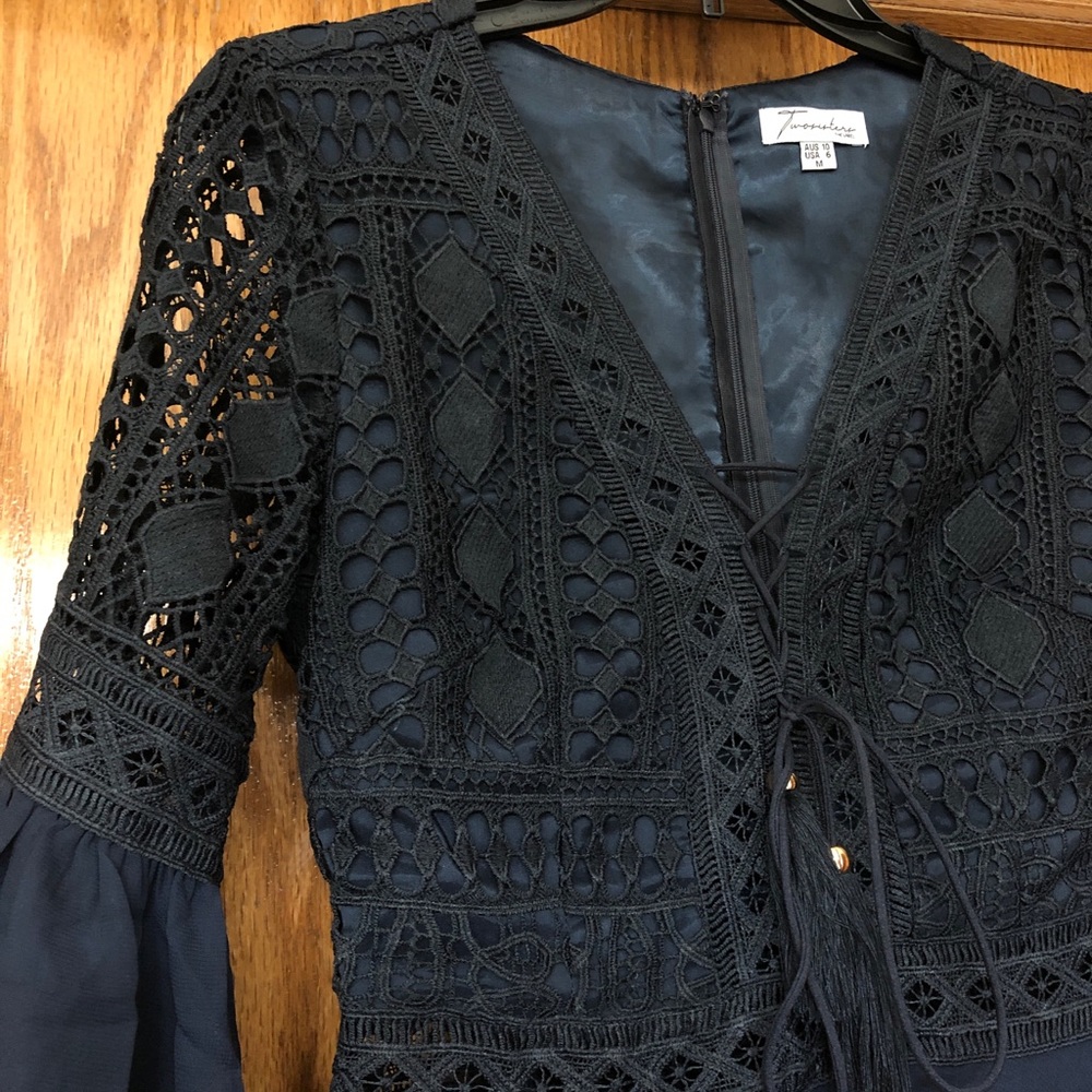 WORN ONCE Navy Formal Dress